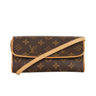 Lot 329 - Louis Vuitton, a monogram Pochette Twin PM handbag