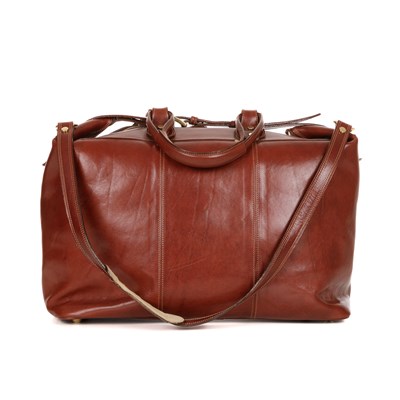 Lot 414 - A large Italian leather luggage bag