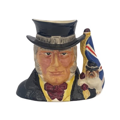 Lot 693 - A Royal Doulton John Bull prototype character...