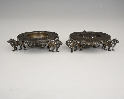 Lot 9 - A pair of Continental nineteenth-century open...