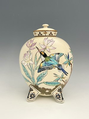 Lot 609 - Christopher Dresser for Minton, an Aesthetic...