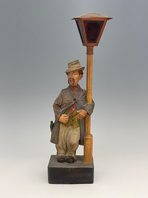 Lot 340 - A Black Forest 'whistling' automaton, early...