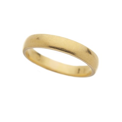 Lot 119 - Two 22ct gold wedding band rings