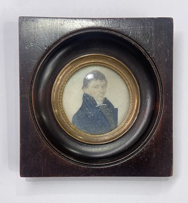 Lot 297 - An early 19th century portrait miniature...