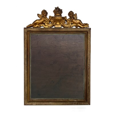Lot 323 - An 18th Century carved gilt wood picture frame,...