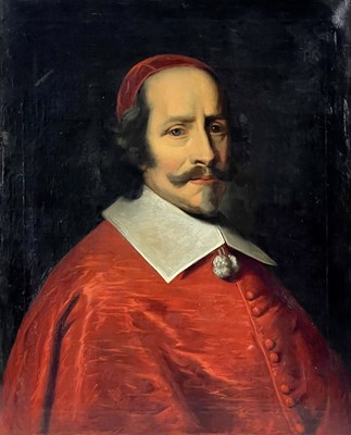 Lot 459 - After Pierre Mignard, portrait of Cardinal...