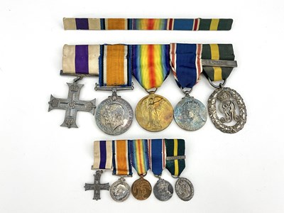 Lot 322 - A Military Cross medal group, Major Roger...