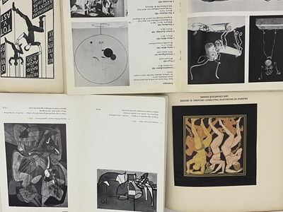 Lot 387 - Art & Design Exhibition catalogues and...