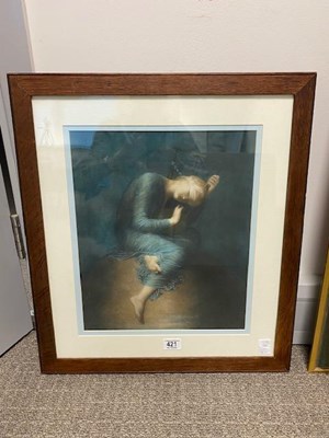 Lot 421 - After George Frederic Watts, 'Hope',...