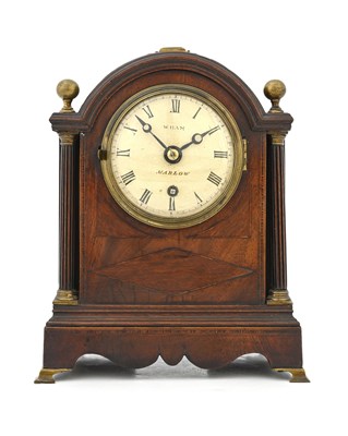 Lot 367 - W..Ham, Marlow, a George III mahogany bracket...