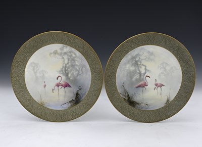 Lot 561 - William Powell for Royal Worcester, a pair of...