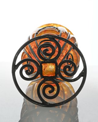 Lot 412 - Louis Majorelle for Daum, an Art Deco Verrier...