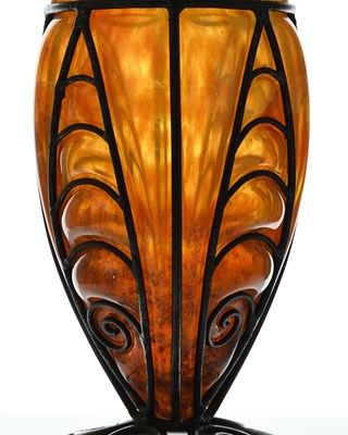 Lot 412 - Louis Majorelle for Daum, an Art Deco Verrier...