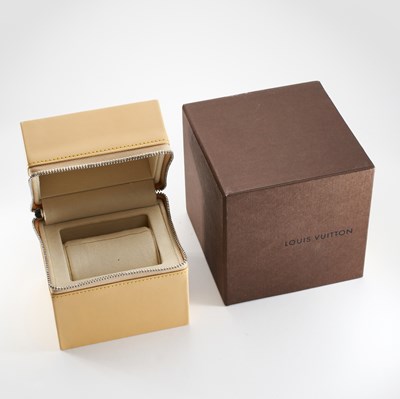 Lot 346 - Louis Vuitton, a Tambour GMT wrist watch