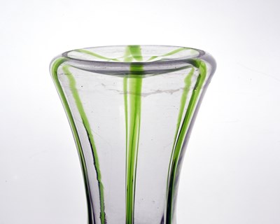 Lot 392 - Stuart and Sons, an Arts and Crafts glass...