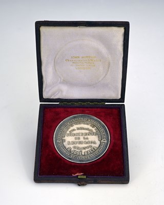 Lot 39 - Peru. A silver-coloured metal commemorative...