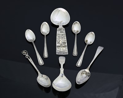 Lot 298 - An Elizabeth II silver caddy spoon, Francis...