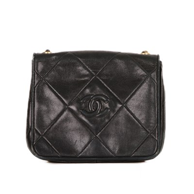 Lot 222 - Chanel, a vintage square Full Flap handbag