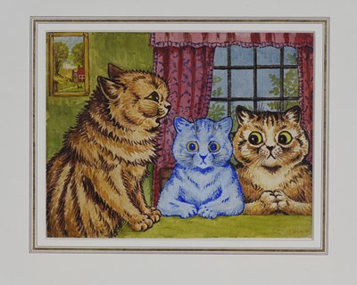 Lot 232 - Louis William Wain (British, 1860-1939), 'A...