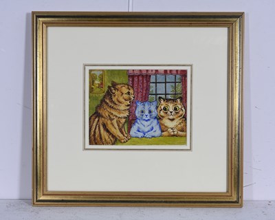 Lot 232 - Louis William Wain (British, 1860-1939), 'A...