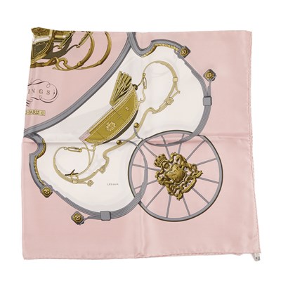 Lot 300 - Hermes, a Springs silk scarf