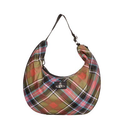 Lot 399 - Vivienne Westwood, a tartan hobo handbag