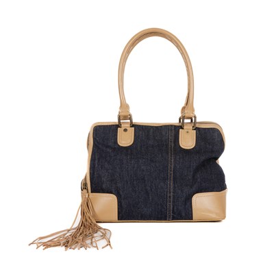 Lot 249 - Dolce & Gabbana, a denim handbag