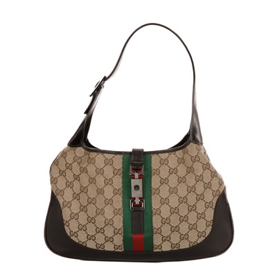 Lot 267 - Gucci, a Jackie Web handbag