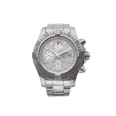 Lot 175 - Breitling, a Super Avenger II chronograph bracelet watch