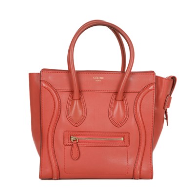 Lot 212 - Celine, a Micro Luggage tote