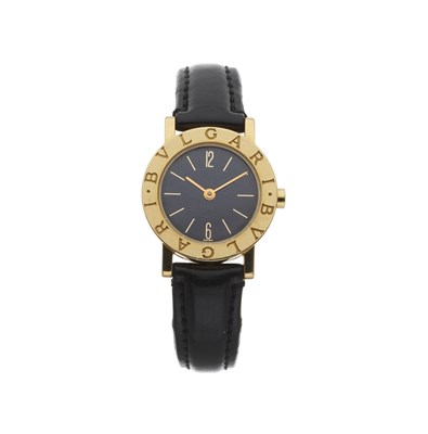 Lot 161 - Bulgari, an 18ct gold Tubogas wrist watch