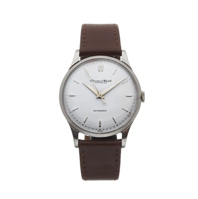 Lot 185 - IWC, a Calatrava automatic wrist watch