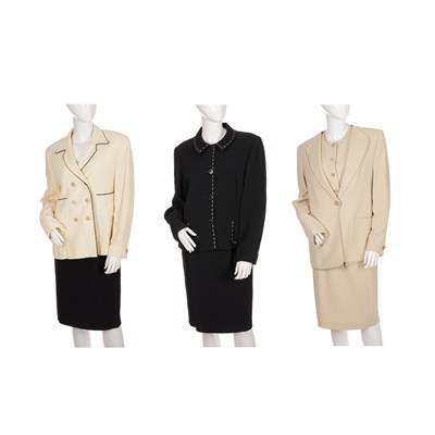 Lot 351 - Max Mara Pianoforte, three ladies outfits