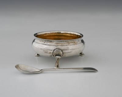 Lot 283 - Russia. A silver salt cellar, of circular form,...