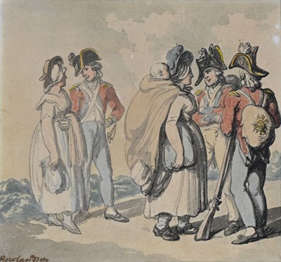 Lot 204 - Thomas Rowlandson (British, 1756-1827),...