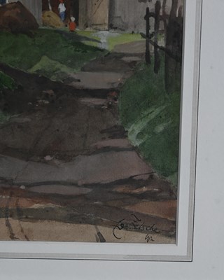 Lot 224 - Eduard Zetsche (Austrian, 1844-1927), Farm...