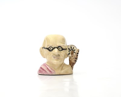 Lot 571 - A Royal Doulton Tiny character jug, Gandhi,...