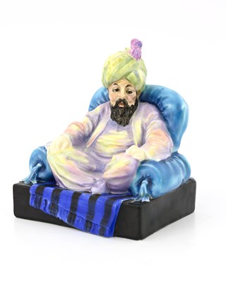 Lot 568 - A Royal Doulton figure, Abdulla, HN1410,...