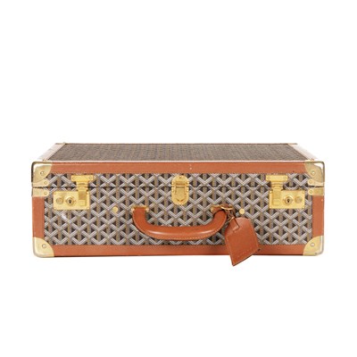 Lot 260 - Goyard, a vintage suitcase