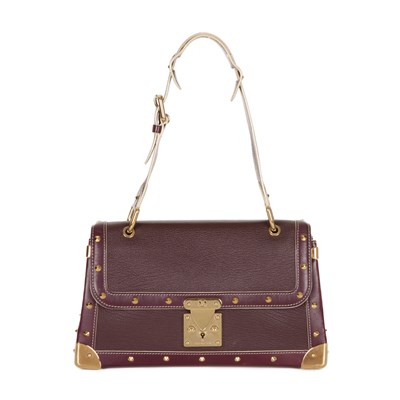 Lot 317 - Louis Vuitton, a purple Suhali handbag