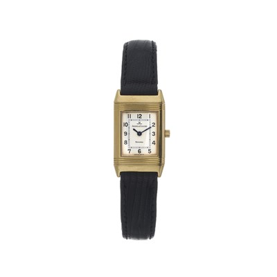 Lot 204 - Jaeger-Le Coultre, an 18ct gold Reverso wrist watch