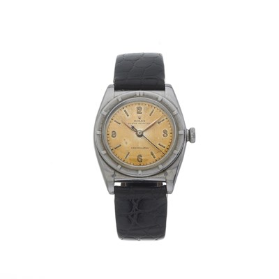 Lot 250 - Rolex, an Oyster Perpetual Bubbleback wrist watch