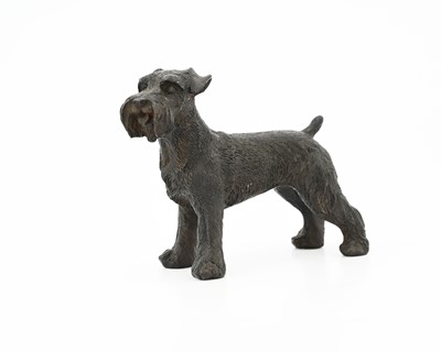 Lot 150 - An Austrian patinated bronze figure of a...