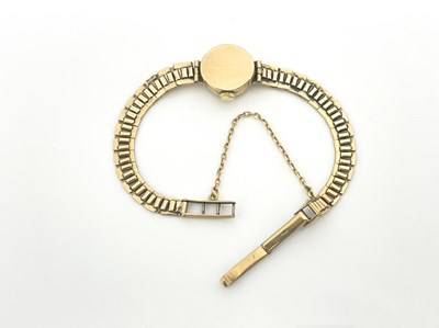 Lot 315 - Rotary, a 9 carat gold ladies wrist watch, on...
