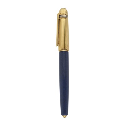 Lot 310 - Cartier, a Pasha De Cartier Trinity ballpoint pen