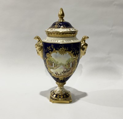 Lot 216 - M Pinter for Coalport, a limited edition...