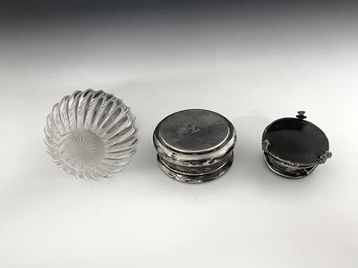 Lot 270 - Three items of tortoiseshell with pique, to...
