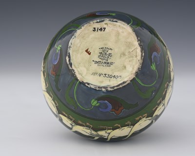 Lot 503 - Frederick Rhead for Foley, an Intarsio...
