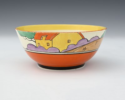 Lot 513 - Clarice Cliff for Newport Pottery, an Orange...