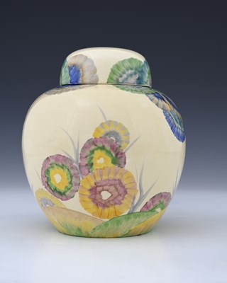 Lot 518 - Clarice Cliff for Newport Pottery, an Aurea...
